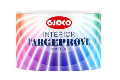 Fargeprove - próbka farby wewnętrznej